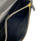 Saint Laurent Paris Wallet Cassandra Envelope Chain Black Leather Shoulder Bag — view 5