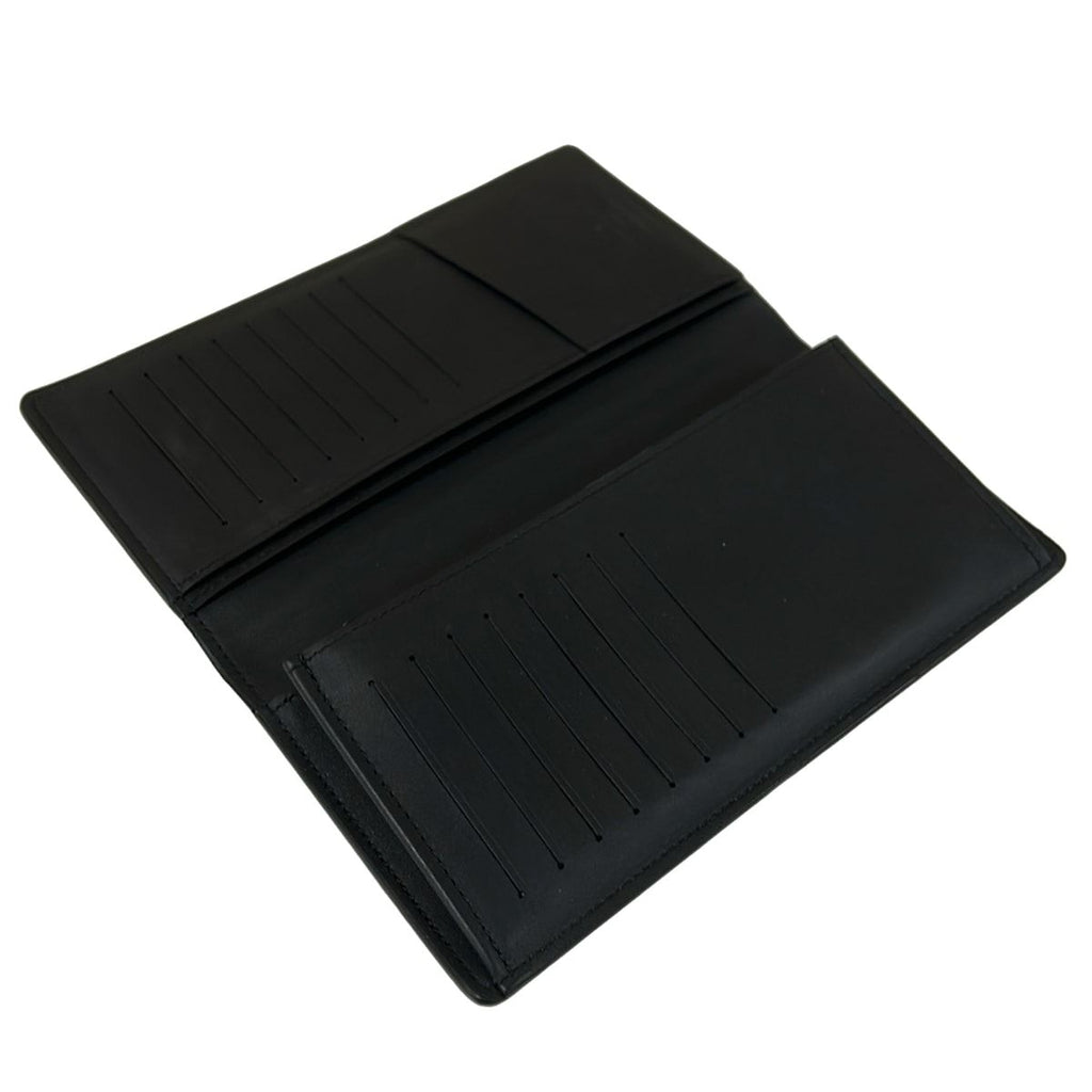 Louis Vuitton Wallet Taurillon Monogram Portefeuille Brazza Noir Leather Cowhide — view 3
