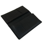 Louis Vuitton Wallet Taurillon Monogram Portefeuille Brazza Noir Leather Cowhide — view 3