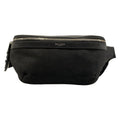 Saint Laurent Paris Waist Pouch Black Leather