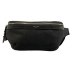 Saint Laurent Paris Waist Pouch Black Leather
