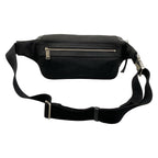 Saint Laurent Paris Waist Pouch Black Leather — view 3