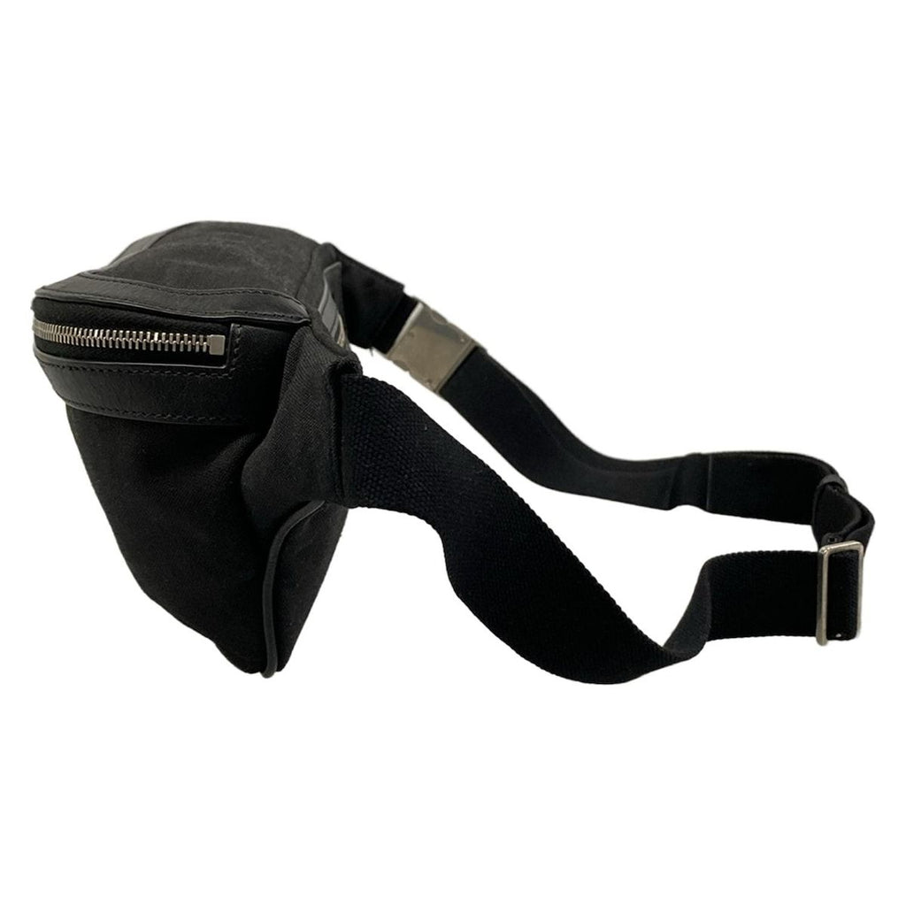 Saint Laurent Paris Waist Pouch Black Leather — view 4