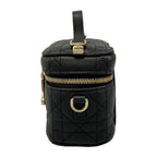 Dior Vanity Cannage Stitch Black Mini Bag Leather — view 4