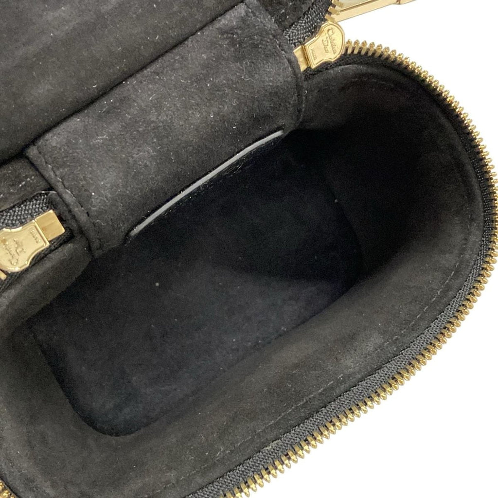 Dior Vanity Cannage Stitch Black Mini Bag Leather — view 7