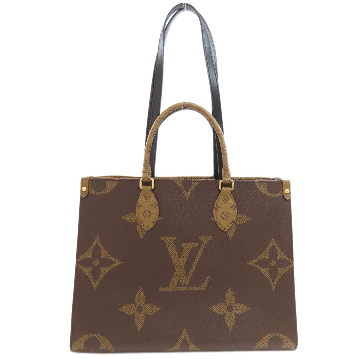 Louis Vuitton On The Go MM Tote Bag Monogram Reverse