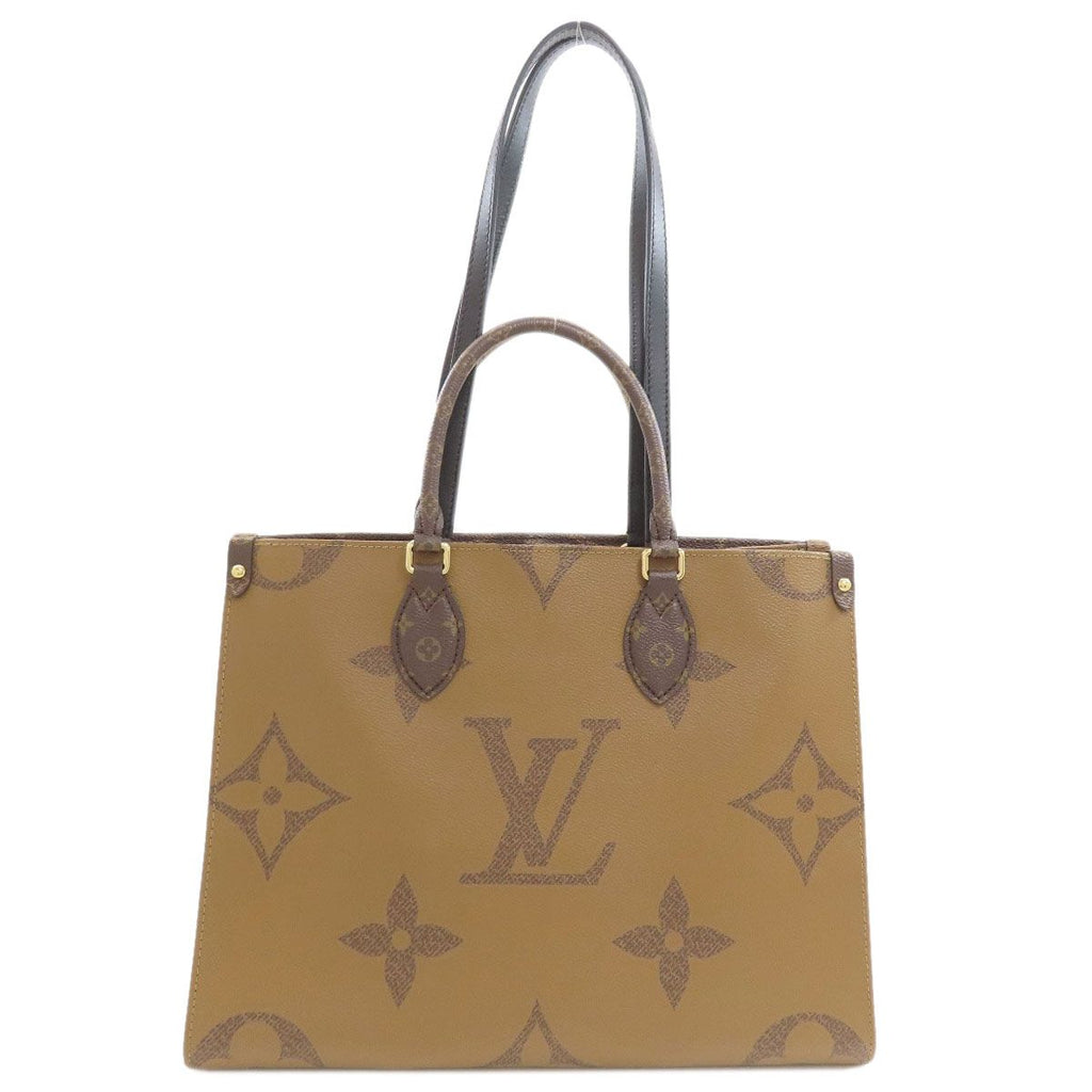 Louis Vuitton On The Go MM Tote Bag Monogram Reverse — view 2