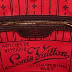 Louis Vuitton Neverfull PM Tote Bag Damier Canvas — view 6