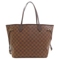 Louis Vuitton Neverfull MM Tote Bag Damier Canvas