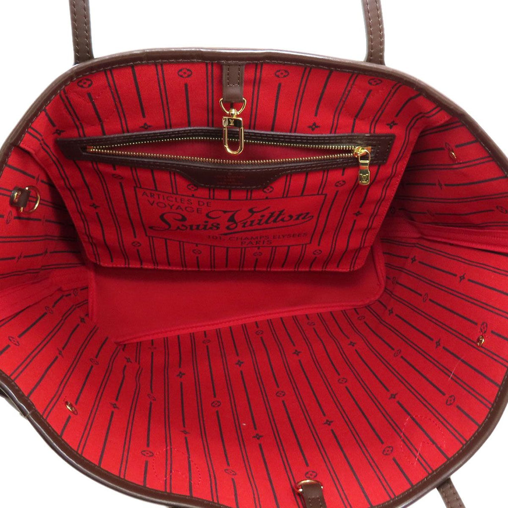 Louis Vuitton Neverfull MM Tote Bag Damier Canvas — view 5