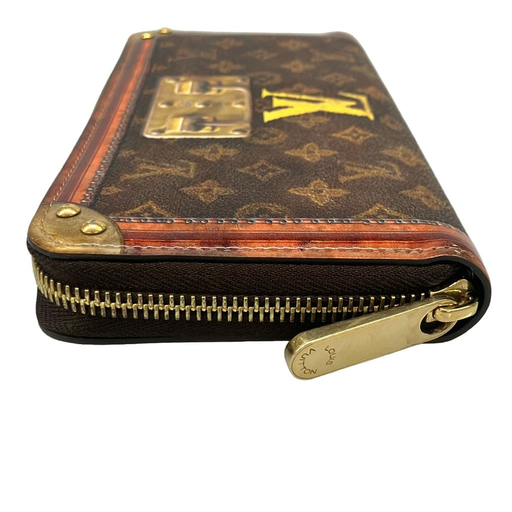 Louis Vuitton Wallet Transformed Canvas Zippy Monogram Leather — view 8