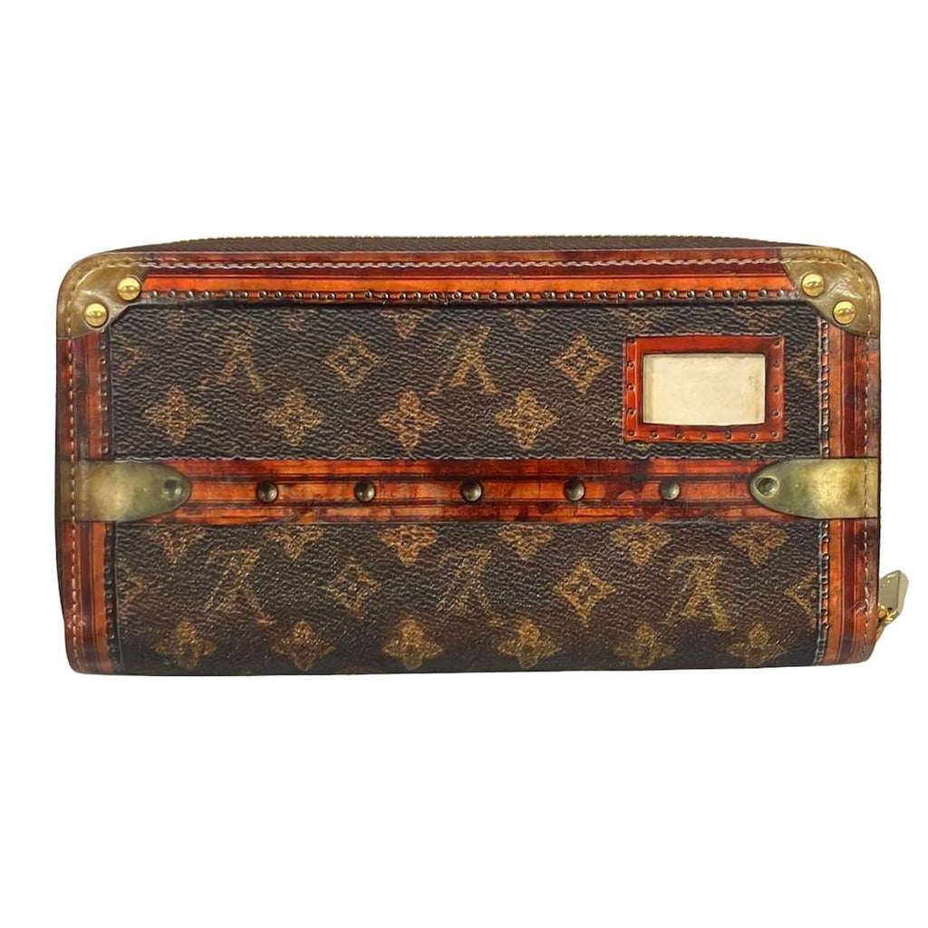 Louis Vuitton Wallet Transformed Canvas Zippy Monogram Leather — view 2