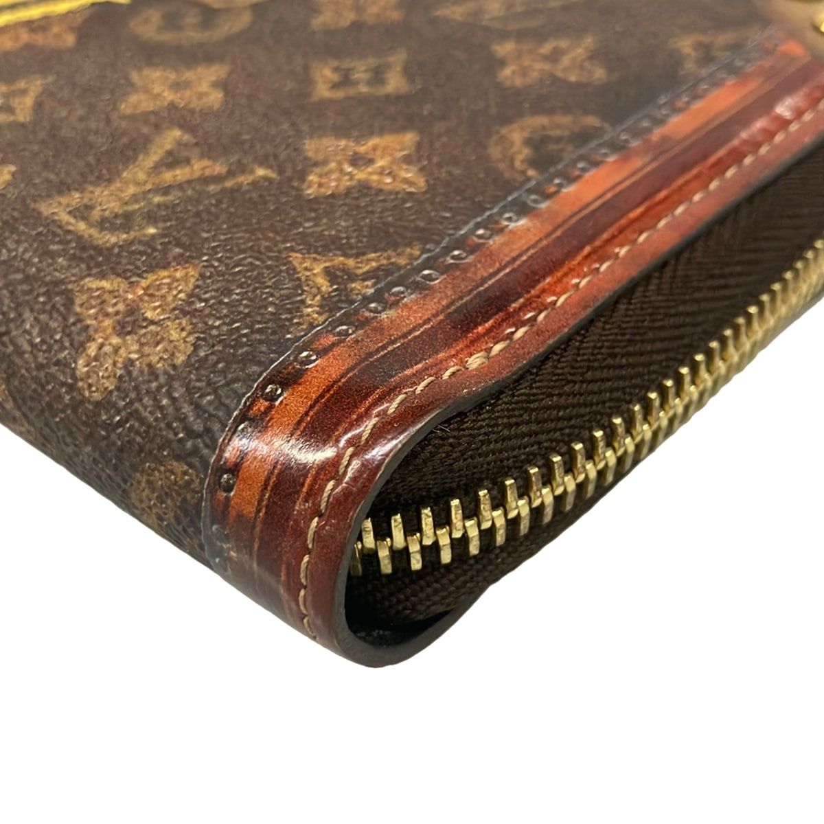 Louis Vuitton Wallet Transformed Canvas Zippy Monogram Leather — view 6