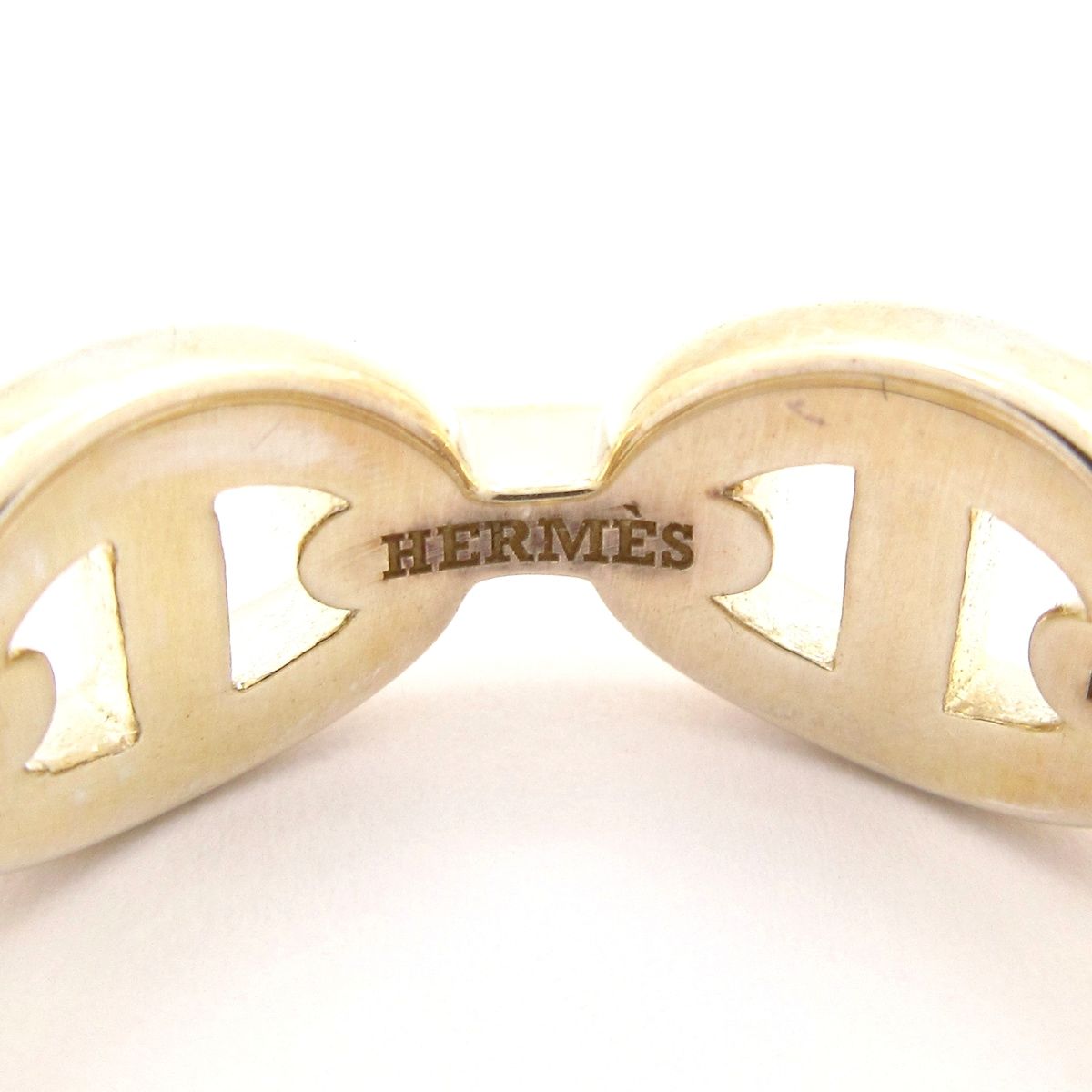 Hermes Ring 53 Chaine D'ancre Enchainee PM Silver — view 5