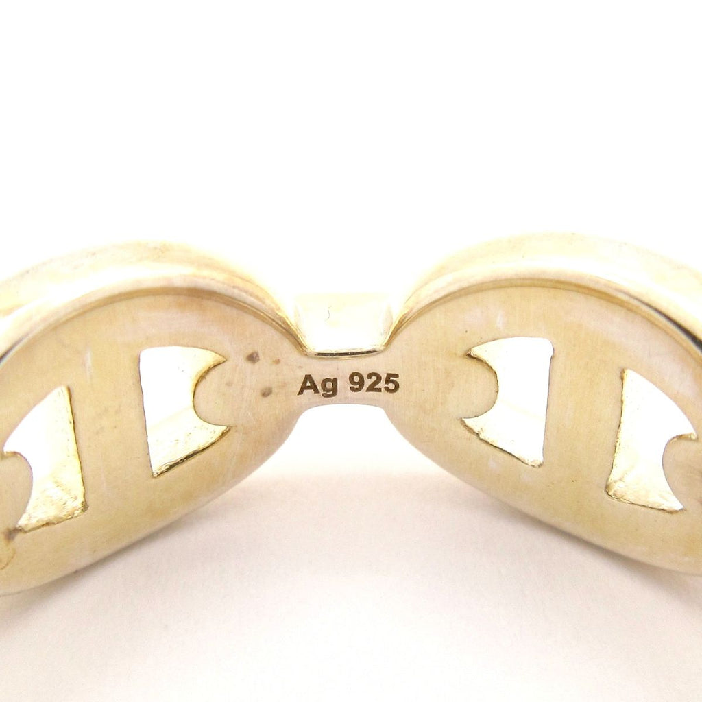 Hermes Ring 53 Chaine D'ancre Enchainee PM Silver — view 6