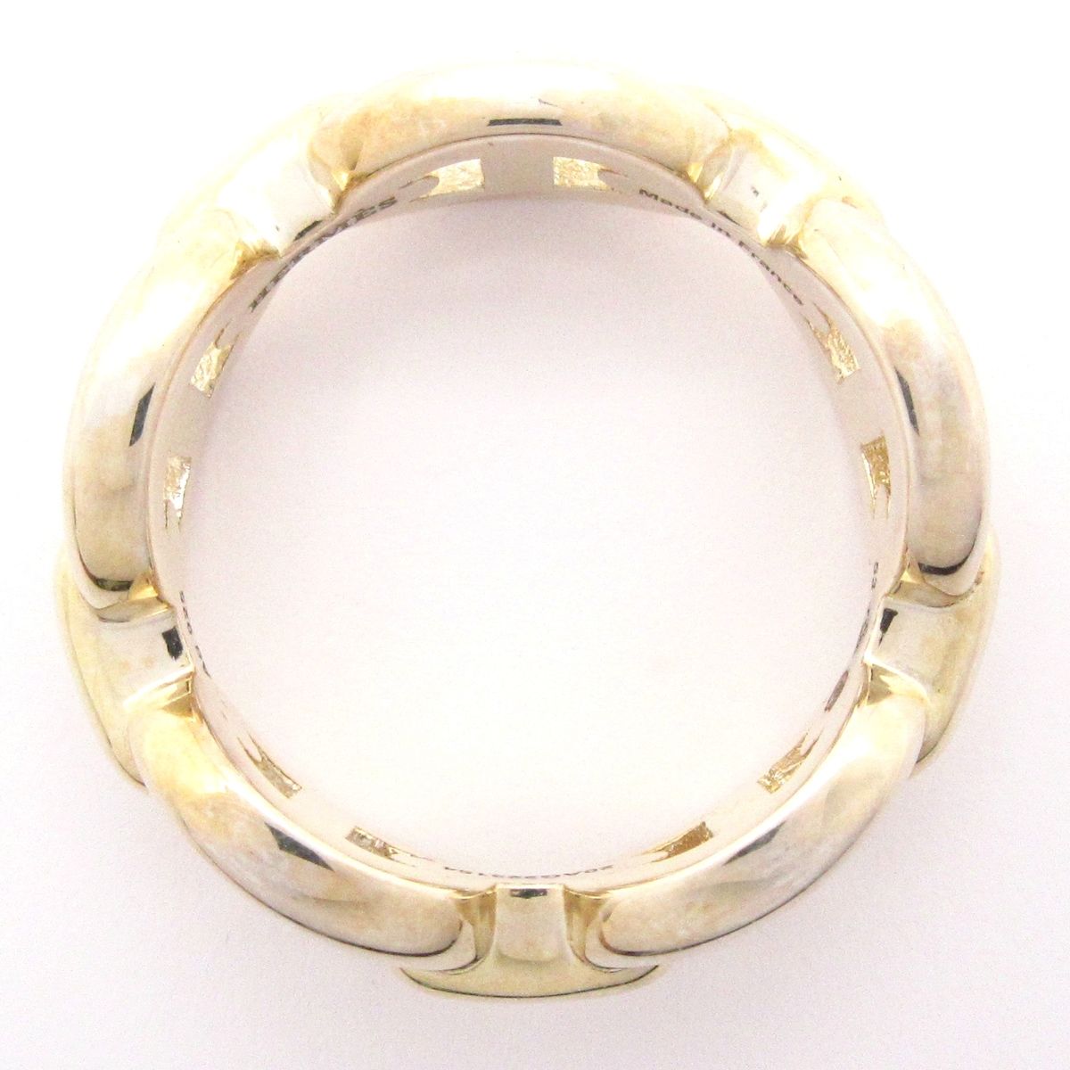Hermes Ring 53 Chaine D'ancre Enchainee PM Silver — view 4
