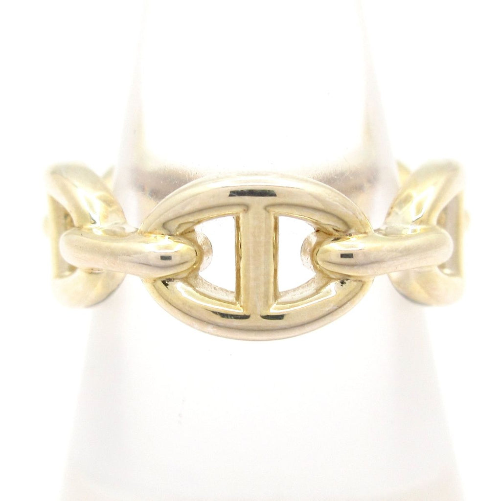 Hermes Ring 53 Chaine D'ancre Enchainee PM Silver