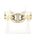 Hermes Ring 54 Chaine D'ancre Enchainee PM Silver