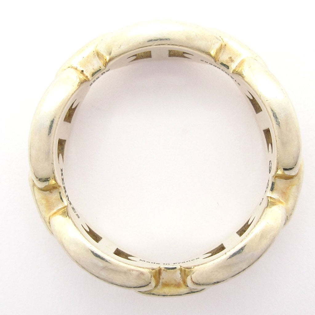 Hermes Ring 54 Chaine D'ancre Enchainee PM Silver — view 4