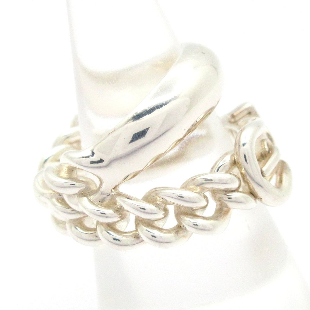 Hermes Ring 53 Boucles Sellier Inflexible Silver — view 2