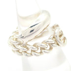 Hermes Ring 53 Boucles Sellier Inflexible Silver — view 2