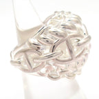 Hermes Ring 53 Chaine D'ancre Multi Chain TGM Silver — view 2