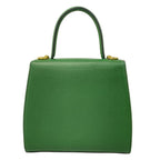 Celine Handbag Green Gold Flap Leather — view 3
