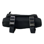 Prada Shoulder Bag Black Navy Multi Leather — view 5