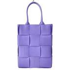 Bottega Veneta Tote Bag Cassette Light Purple Leather — view 3
