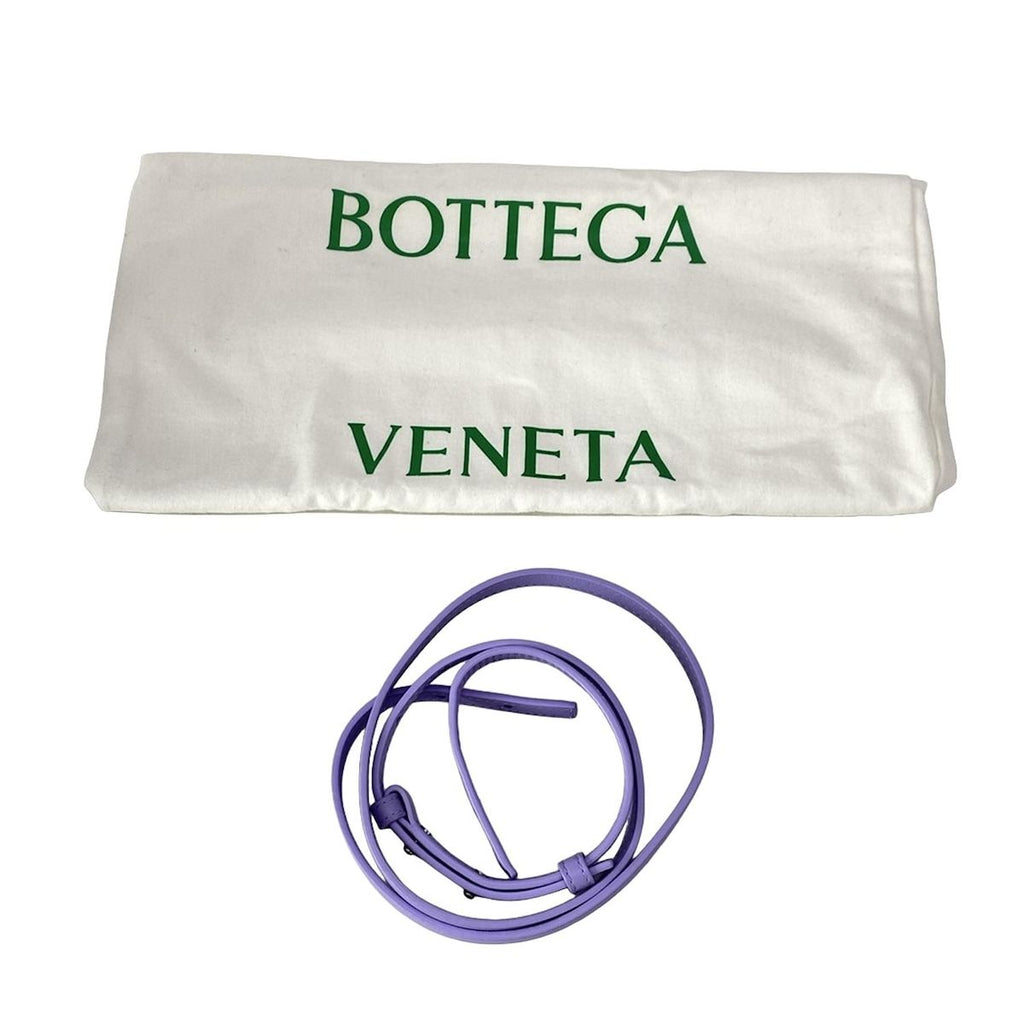 Bottega Veneta Tote Bag Cassette Light Purple Leather — view 8