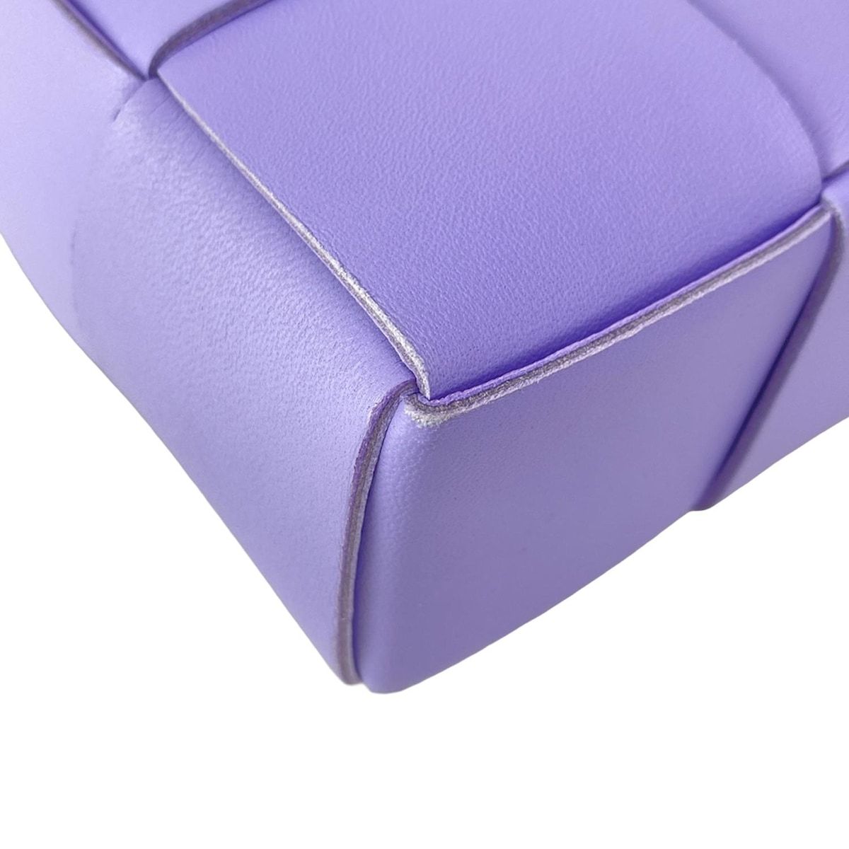 Bottega Veneta Tote Bag Cassette Light Purple Leather — view 6