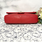 Chanel Double Flap Bag Chevron V-Stitch — view 5
