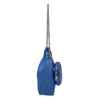 Prada Shoulder Bag Blue Chain — view 2