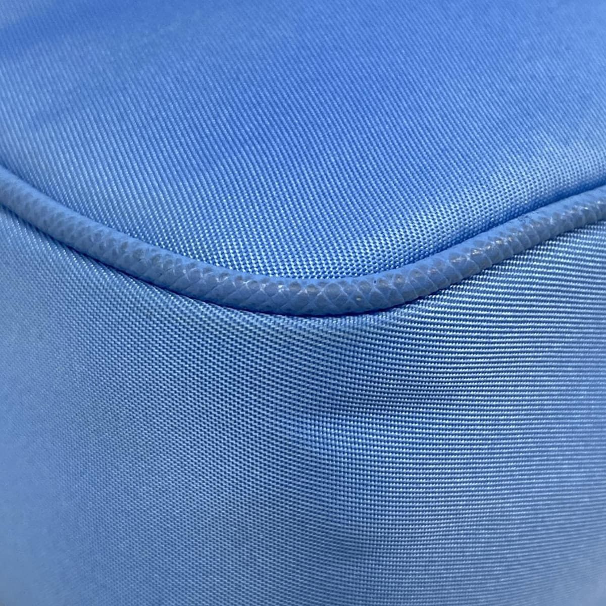 Prada Shoulder Bag Blue Chain — view 6