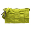 Bottega Veneta Shoulder Bag Cassette Light Green Leather