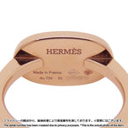 Hermes Ring Chaine D'ancre Verso 18k Pink Gold White Ceramic — view 7