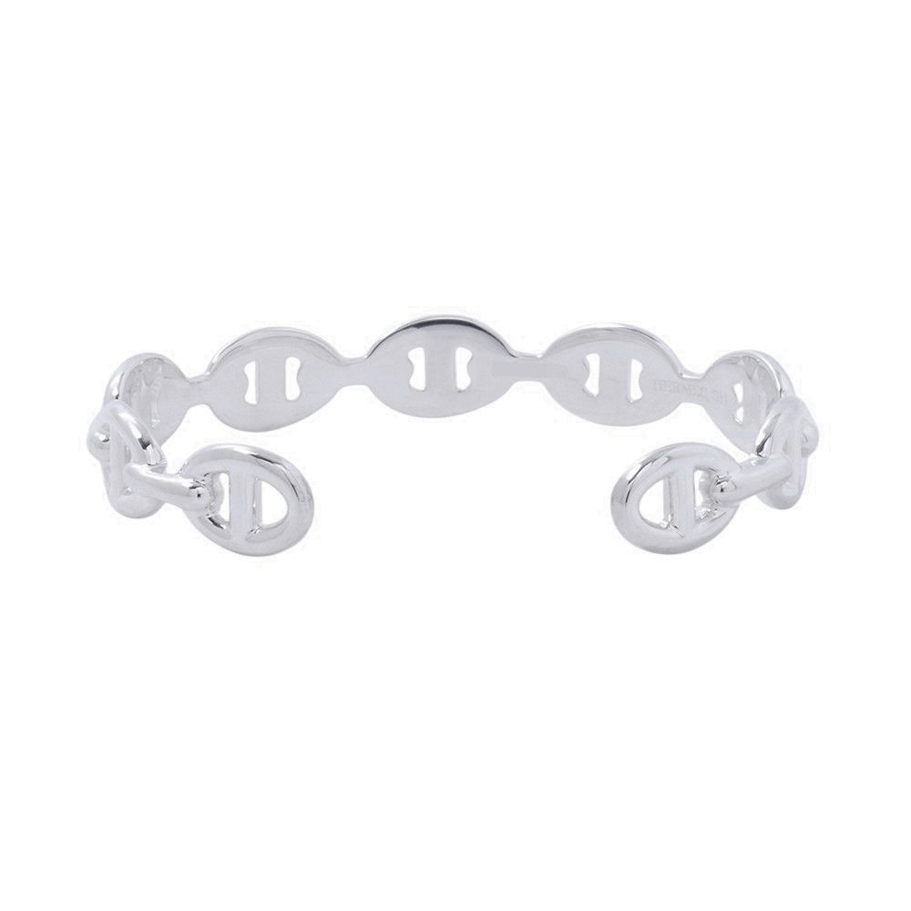Hermes Bracelet Chaine D'ancre Enchainee Bangle — view 3