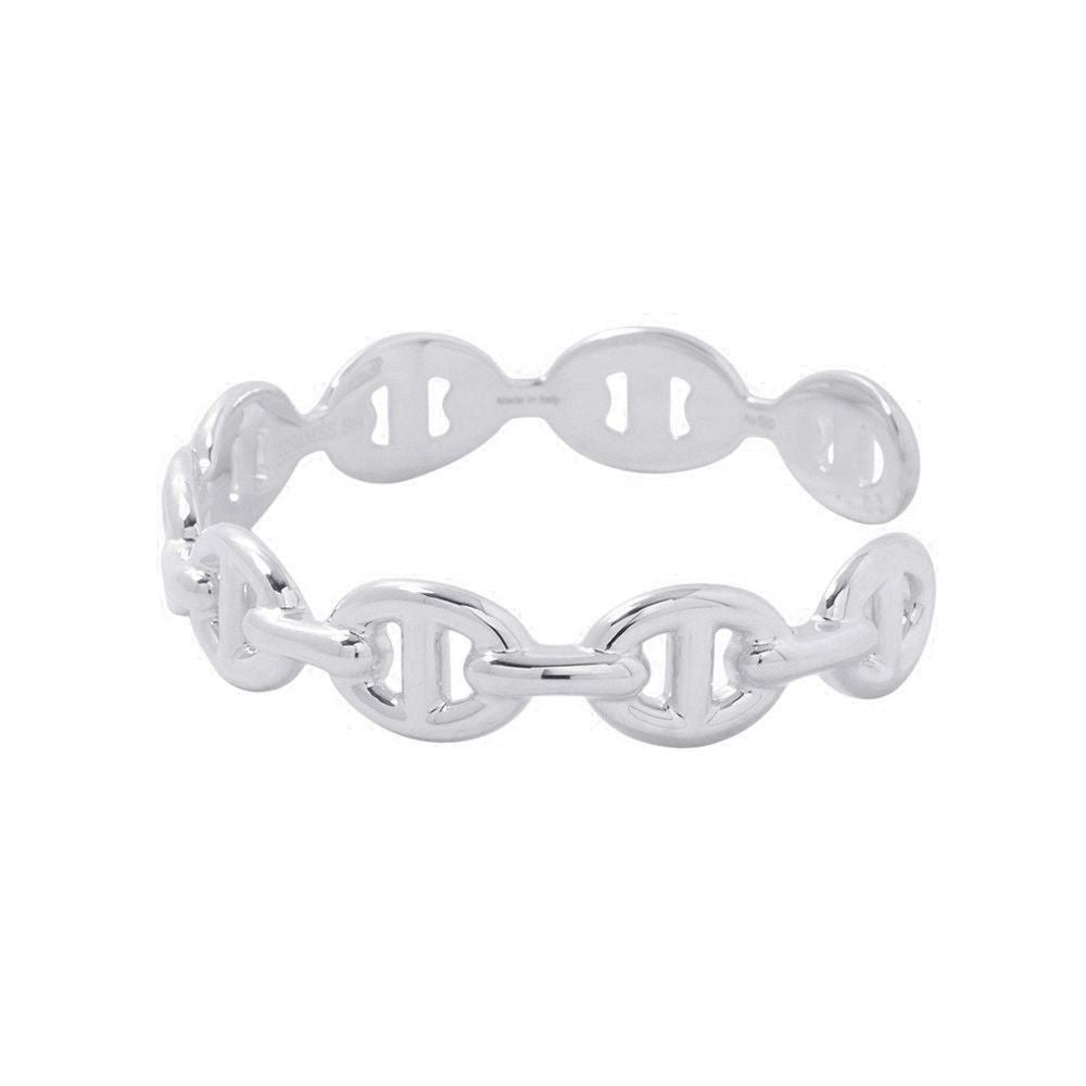 Hermes Bracelet Chaine D'ancre Enchainee Bangle — view 2