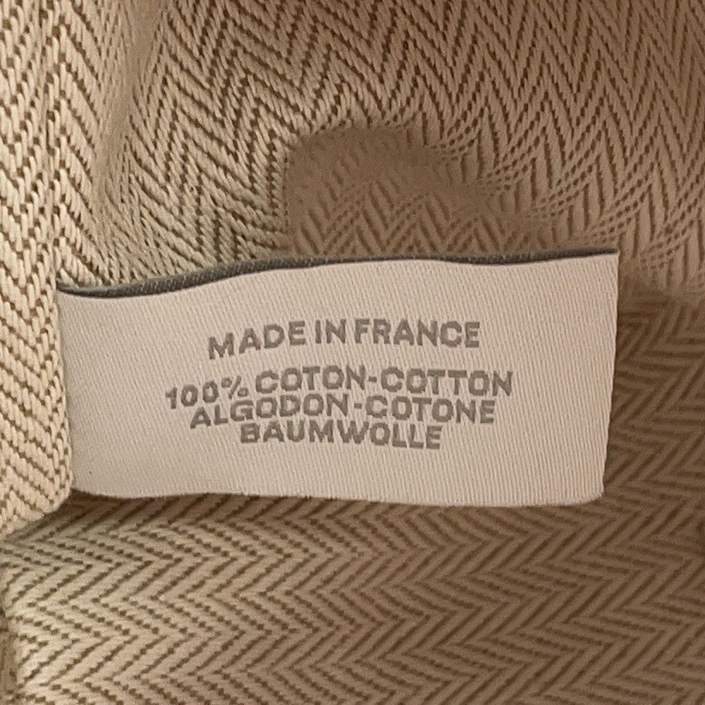 Hermes Handbag Bride-a-Brac GM Cabriole Terracotta Silver Canvas Pouch — view 8