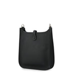 Hermes Shoulder Bag Evelyne TPM 111 Amazon Black Silver Taurillon Clemence — view 2
