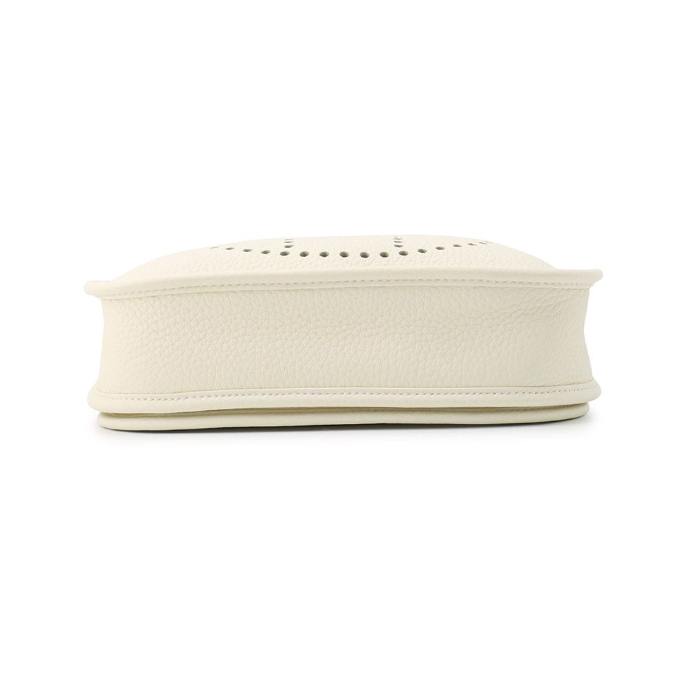 Hermes Shoulder Bag Evelyne 3 23 Cream Silver Taurillon Clemence — view 3