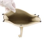 Hermes Shoulder Bag Evelyne 3 23 Cream Silver Taurillon Clemence — view 4