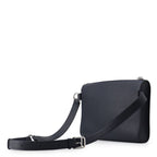 Hermes Shoulder Bag Bolitle Blue Navy Silver Bague Rain Clutch — view 2