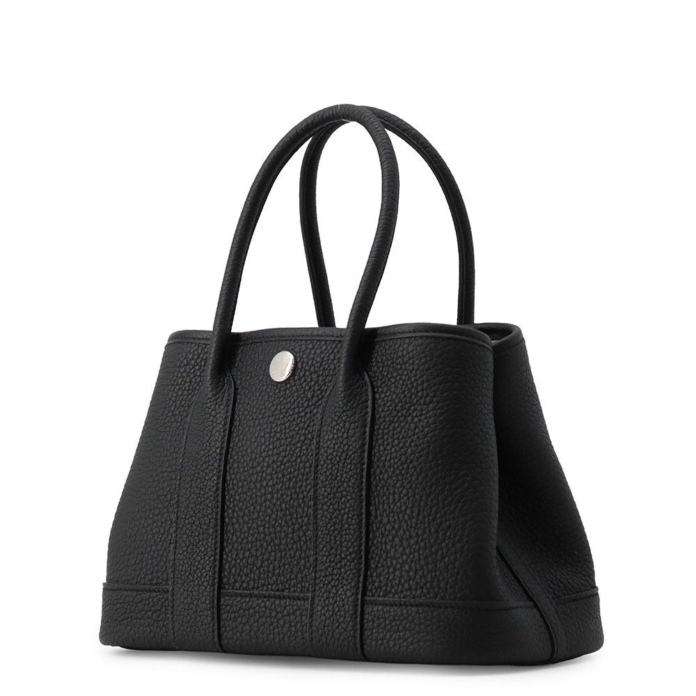 Hermes Tote Bag Neo Garden 23 Party Black Silver Negonda — view 2