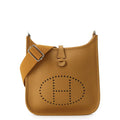 Hermes Shoulder Bag Evelyne 3 23 Sesame Silver Taurillon Clemence