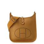 Hermes Shoulder Bag Evelyne 3 23 Sesame Silver Taurillon Clemence