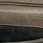 Gucci Wallet GG Supreme Tian Dark Brown Beige Multi — view 7