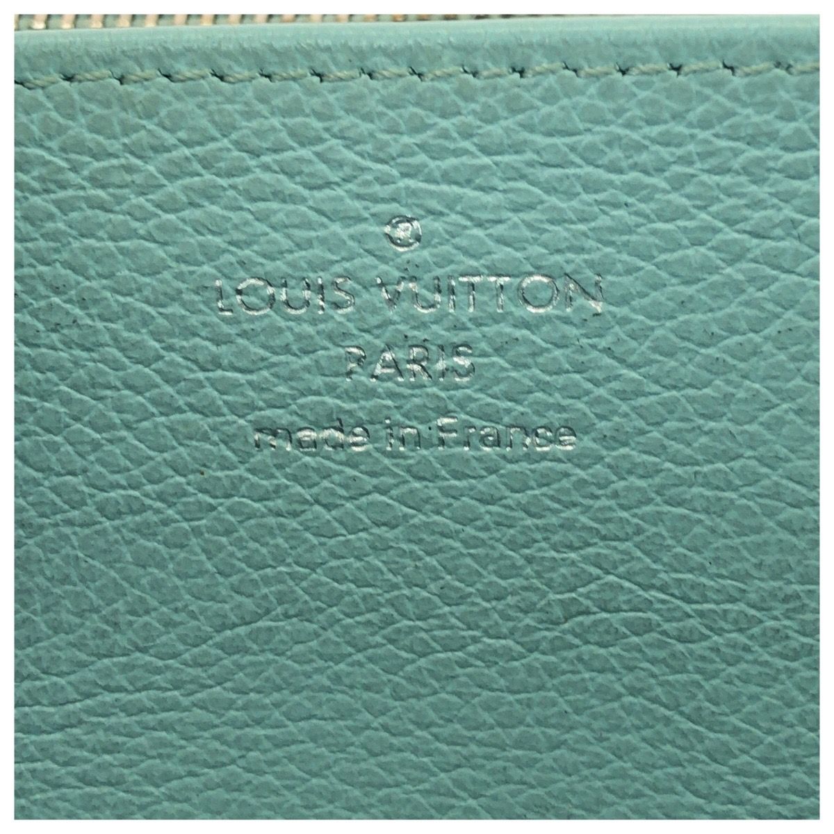 Louis Vuitton Monogram Empreinte Summer Star Blue Yellow Leather Zip Around — view 5