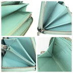 Louis Vuitton Monogram Empreinte Summer Star Blue Yellow Leather Zip Around — view 7