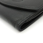 Chanel Snap Wallet Black CC Logo — view 6
